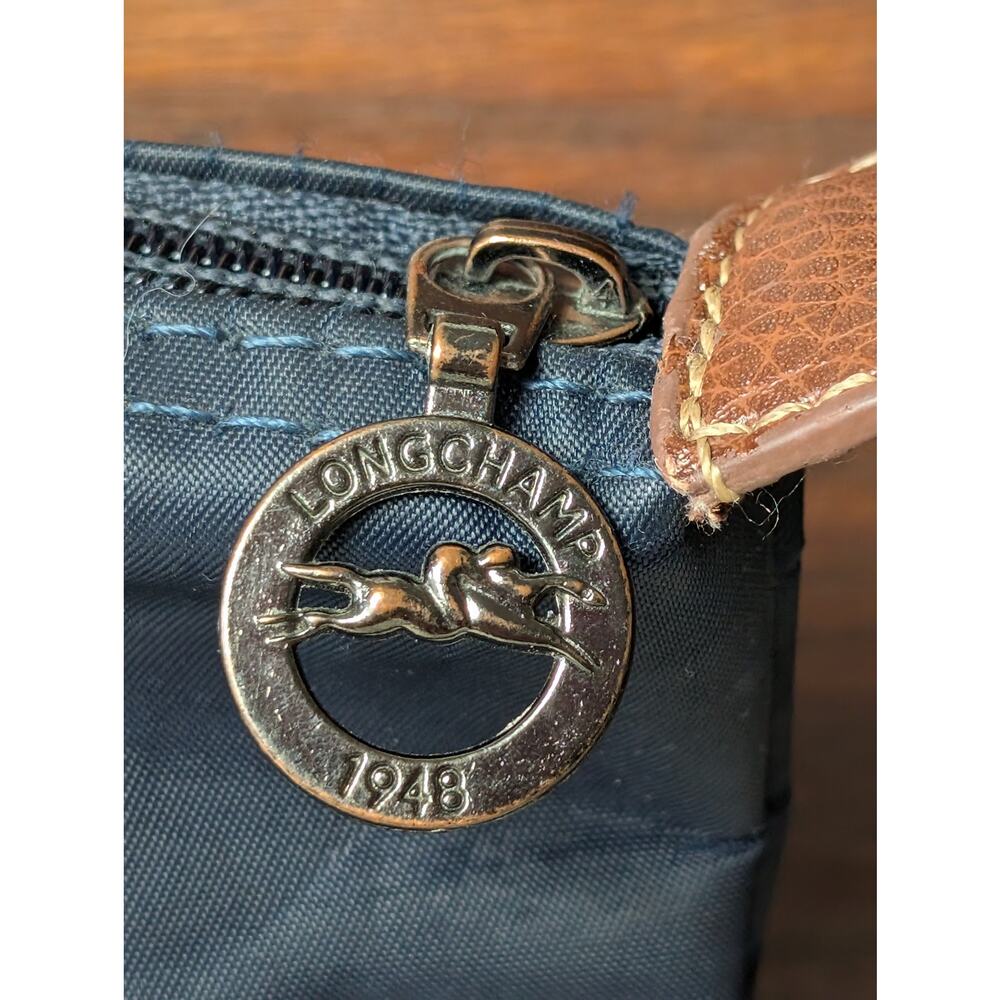Longchamp Le Pliage Navy Tote - Picture 3 of 7